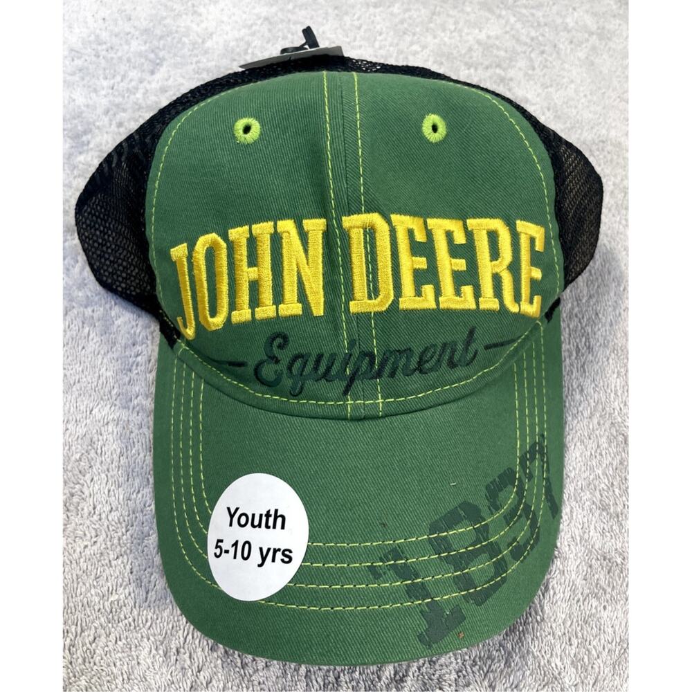 John Deere Youth Hat Green Snapback